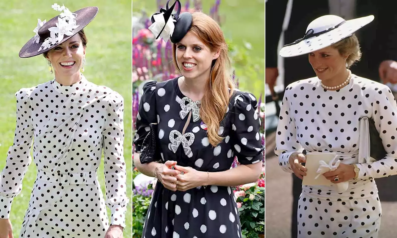 Royal ladies in polka dots: Kate Middleton, Princess Diana and more in this summer’s hottest trend