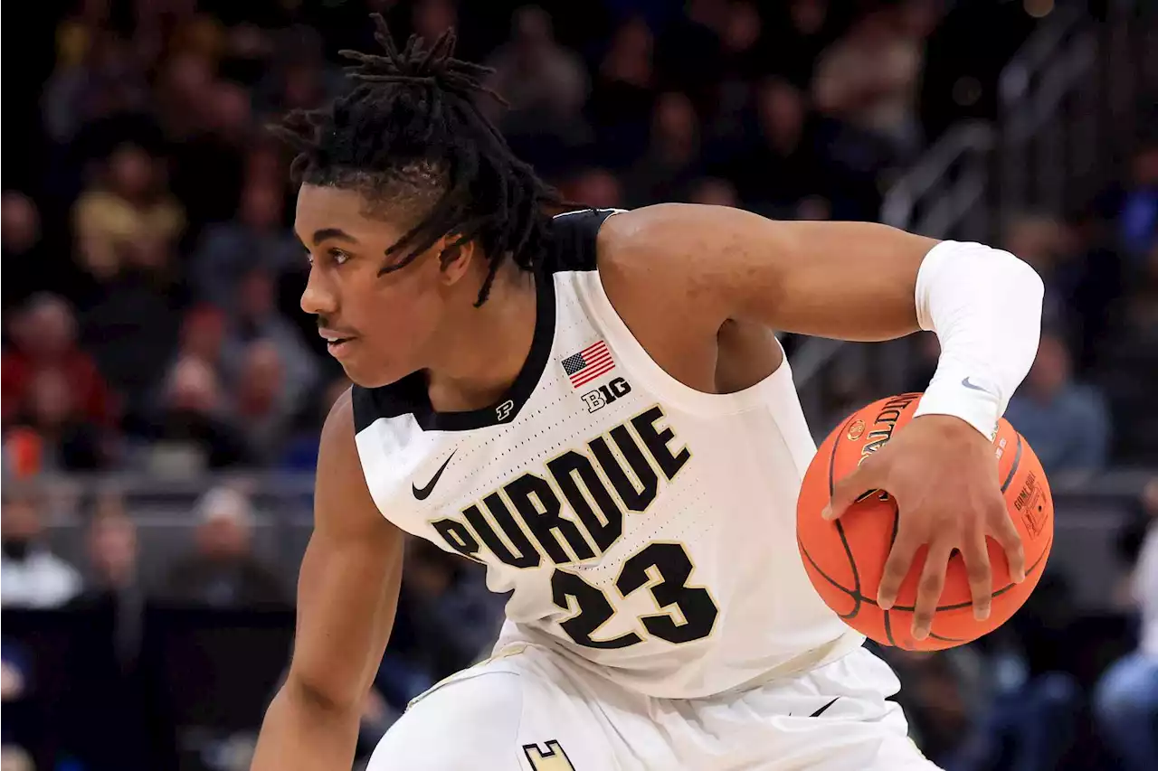 Purdue’s Jaden Ivey prepares to land outside NBA’s top three in draft