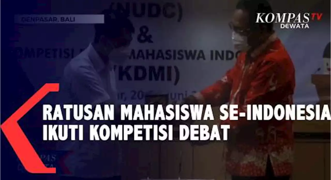 Ratusan Mahasiswa Se-Indonesia Ikuti Kompetisi Debat