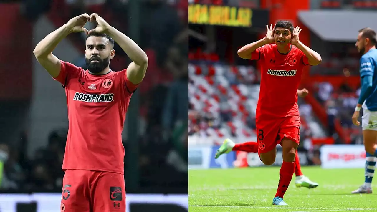 Toluca hace oficial las salidas de Alexis Canelo y Kevin Castañeda