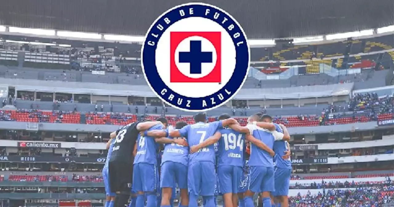 Sin estrellas, hacen oficial el nuevo logo de Cruz Azul