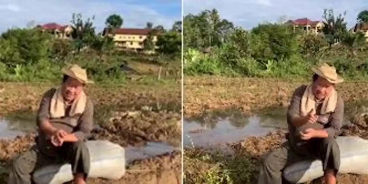 Pensiunan Pati Polri Turun ke Sawah, Kenang Masa Lalu Main Lumpur & Naik Kerbau | merdeka.com