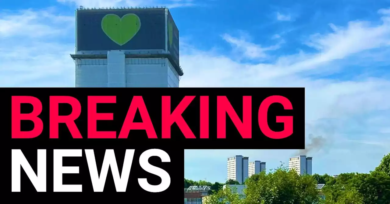 Fire breaks out in block of flats close to Grenfell Tower