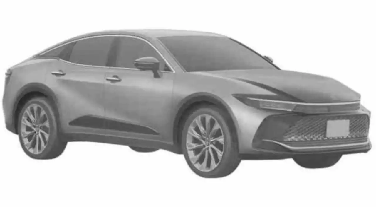 2023 Toyota Crown Cross patent images surface