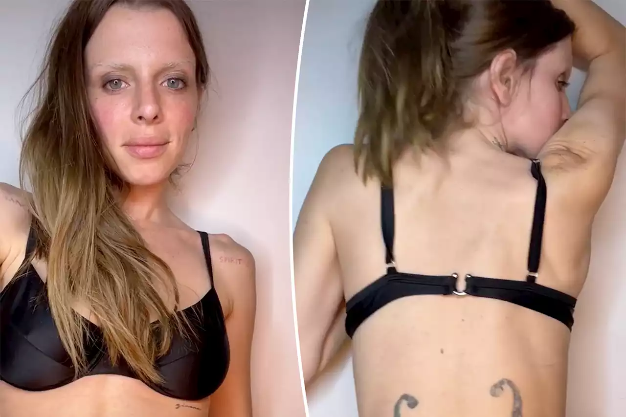 Julia Fox updates her mom’s bikini with a St. Marks Place piercing