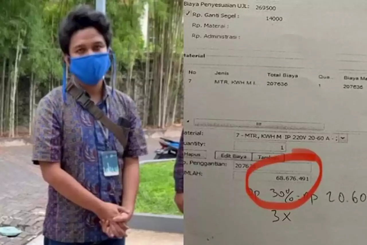 Viral Keluhan Pelanggan PLN Kena Denda karena Segel Meteran Tidak Asli, Dendanya Tembus Rp68 Juta? - Pikiran-Rakyat.com