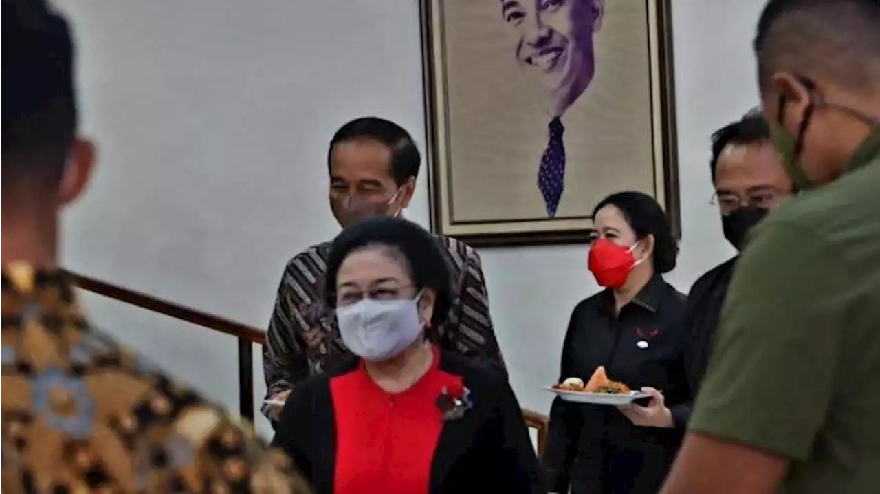 Momen Jokowi Puji Megawati di Rakernas PDIP: Auranya Sangat Cantik dan Karismatik - Tribunnews.com