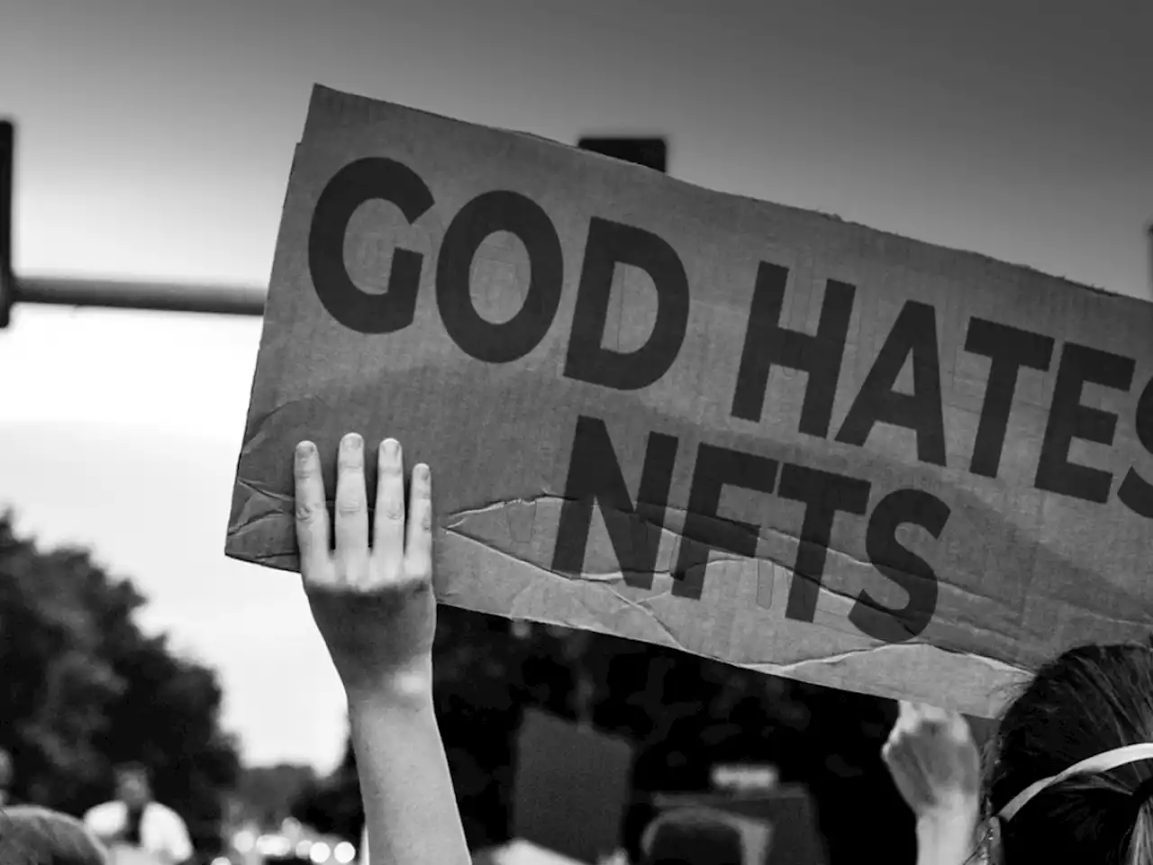 That Ridiculous Anti-NFT Protest Was Fake (Of Course)