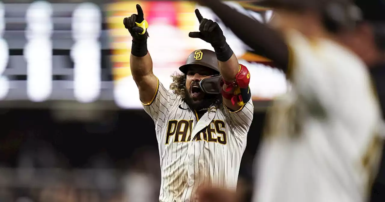 Alfaro's walk off single lifts Padres past Arizona 3-2 in 11