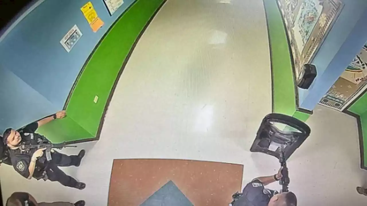 Previously unseen CCTV from Uvalde school shooting highlights ‘abject failure’