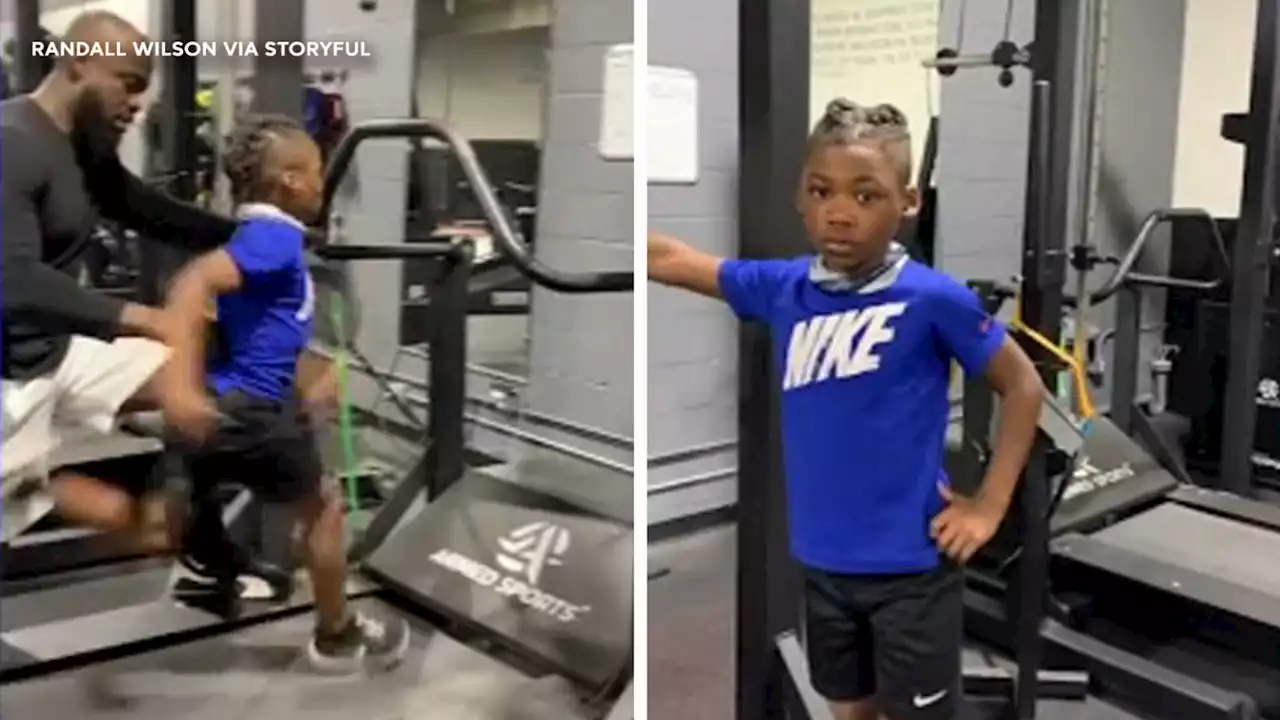 8-year-old Houston boy stuns with 18.2 mph treadmill sprint