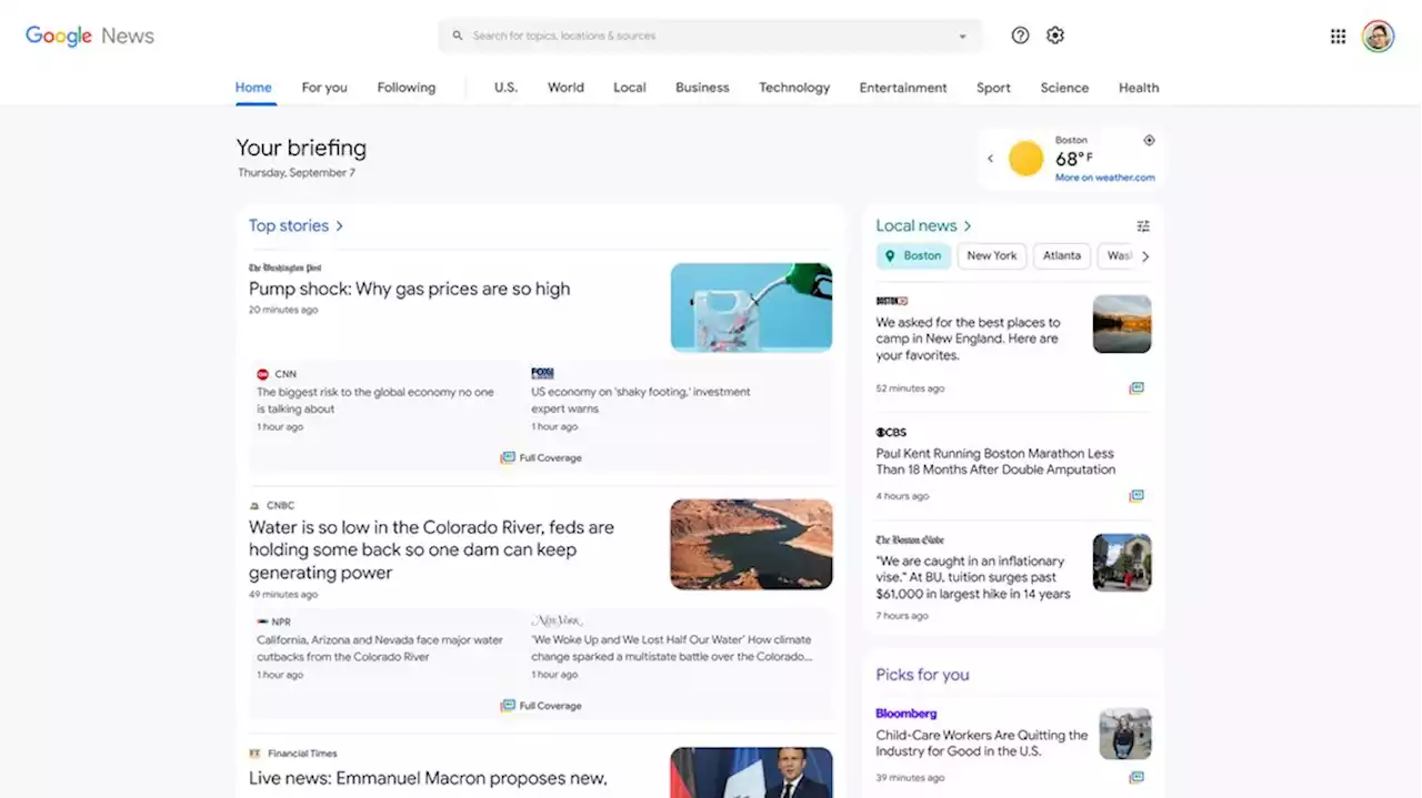 Google News just got a big redesign and you can try it right now