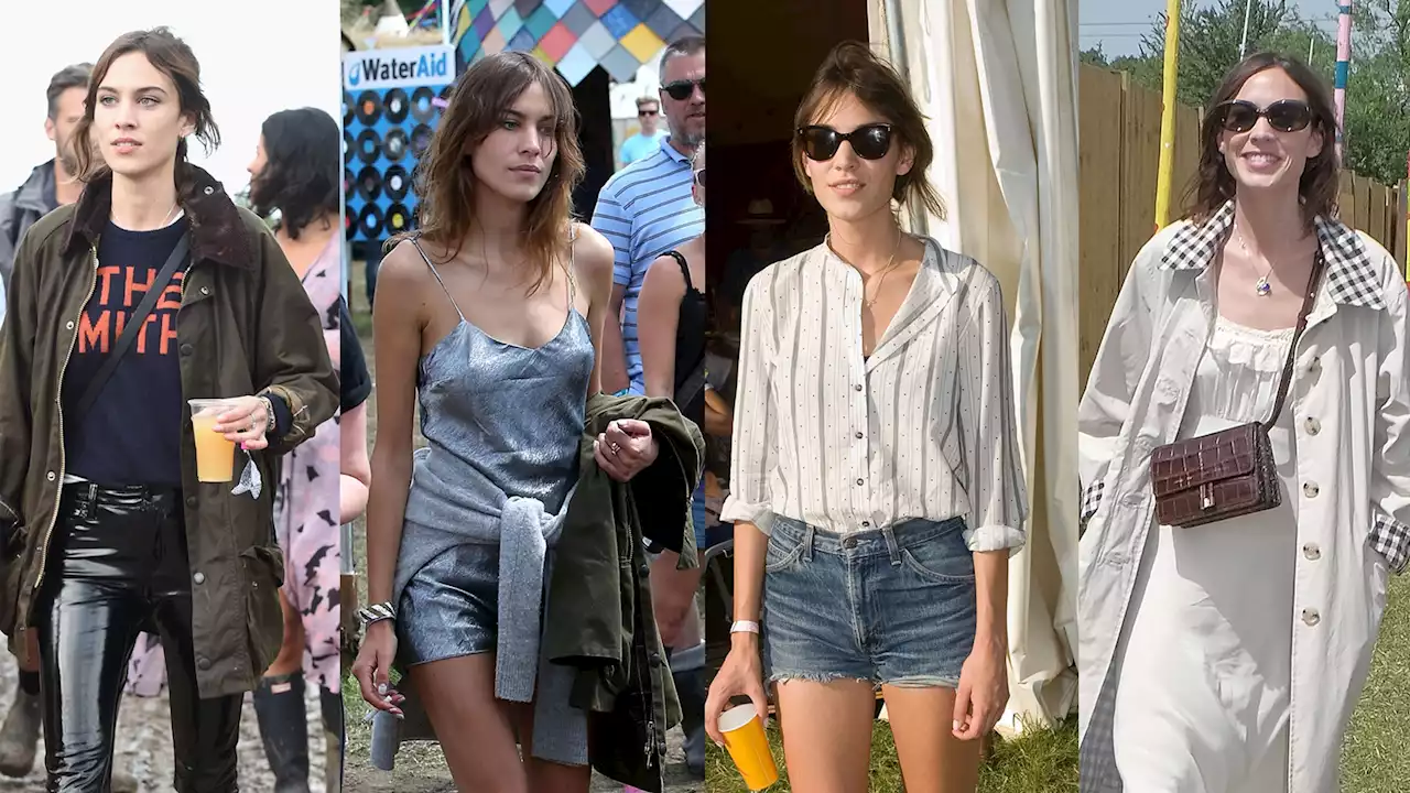 12 Essential Alexa Chung Glastonbury Looks