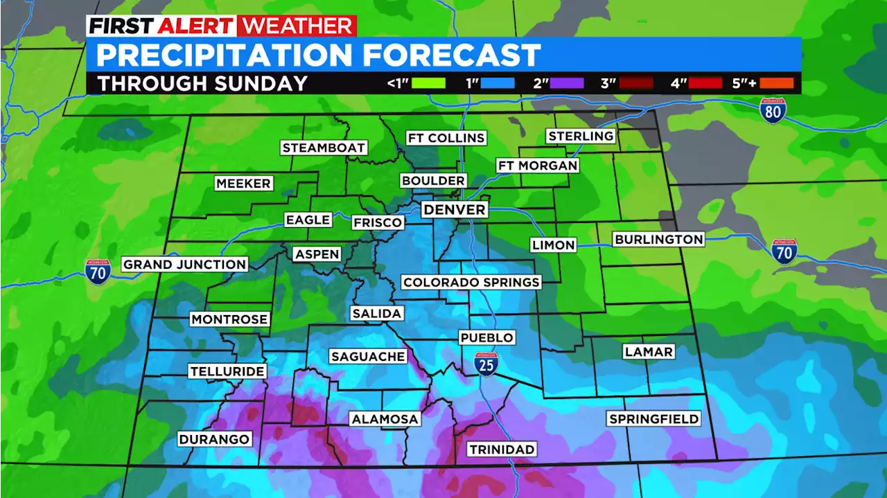 Colorado Weather: Monsoonal Moisture Is Coming, Heaviest Rain Stays Away From The Front Range