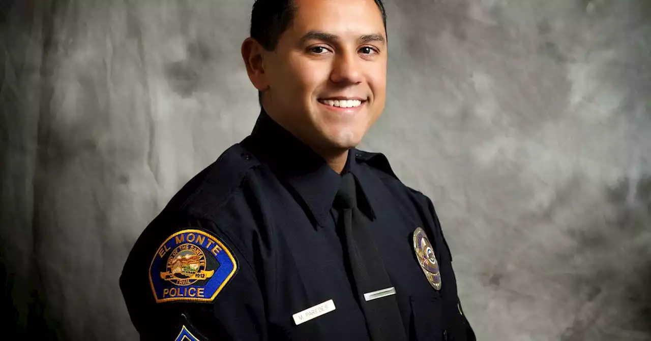 El Monte police Corporal Michael Paredes posthumously promoted