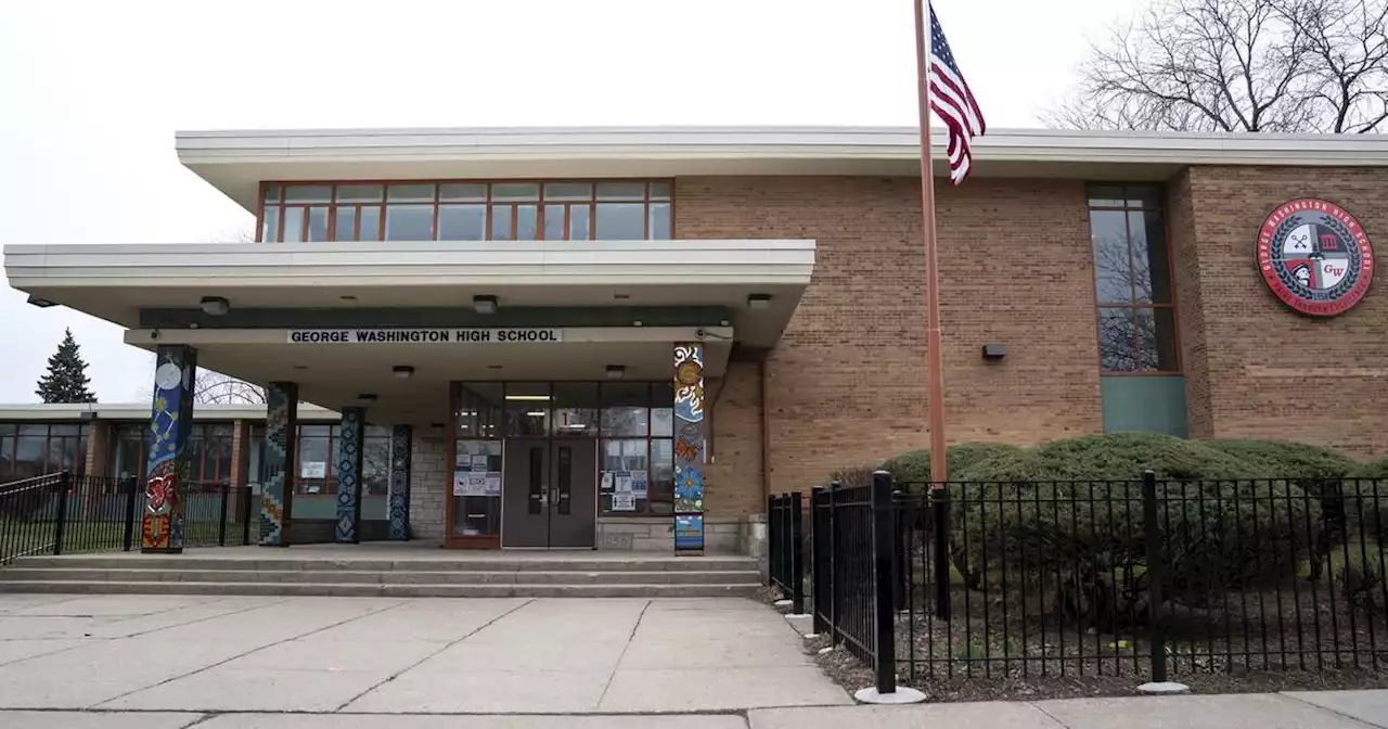 Community demands new school buildings from CPS after beam falls from ceiling at George Washington High School