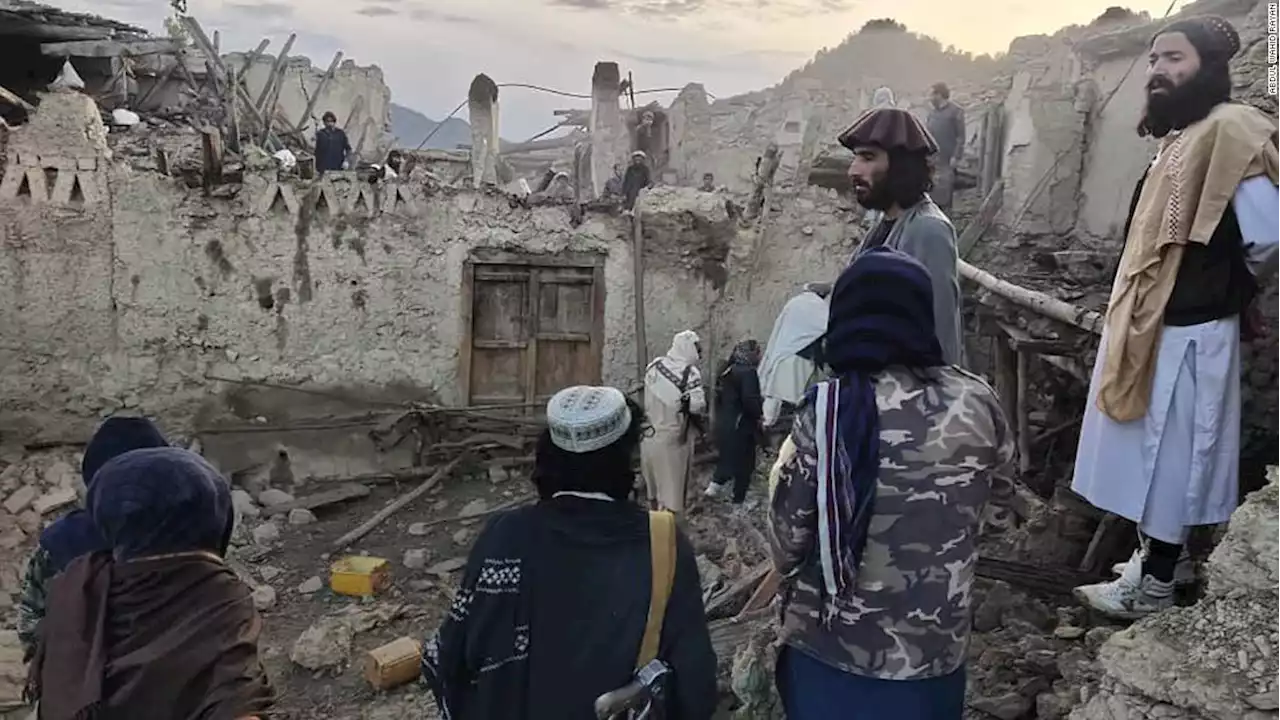 At least 285 people feared dead after magnitude 5.9 earthquake hits eastern Afghanistan