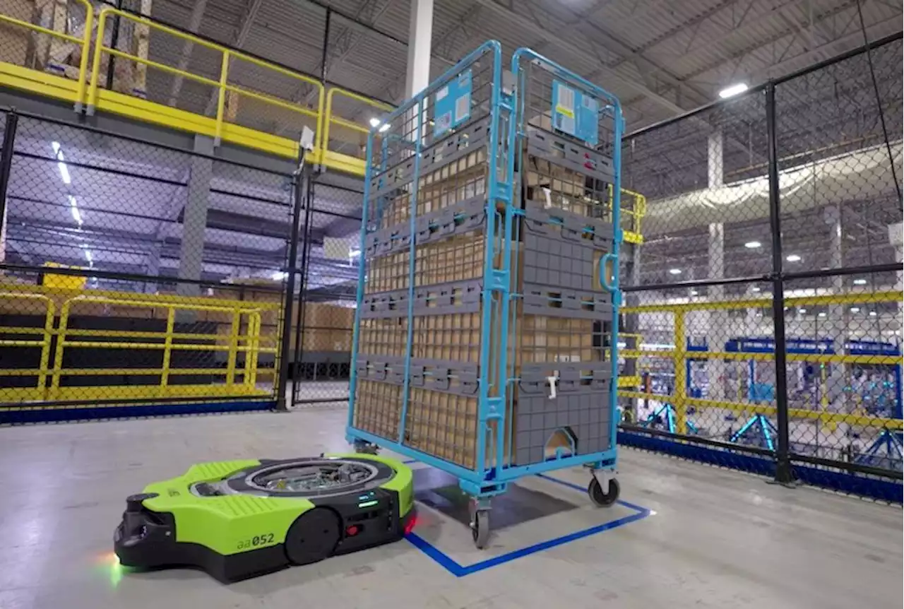 Proteus is Amazon's most advanced warehouse robot yet | Digital Trends