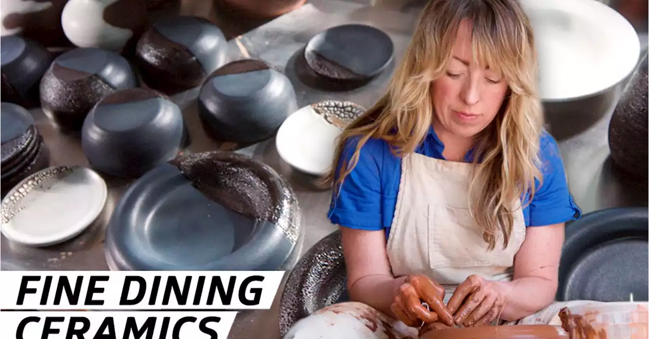 How a Ceramics Master Creates One of a Kind Plates for Restaurants