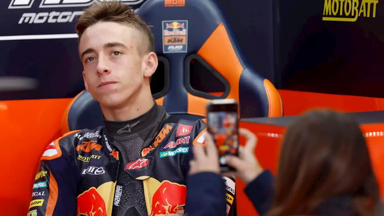 Moto2, Pedro Acosta si frattura il femore in allenamento: salta il GP di Assen