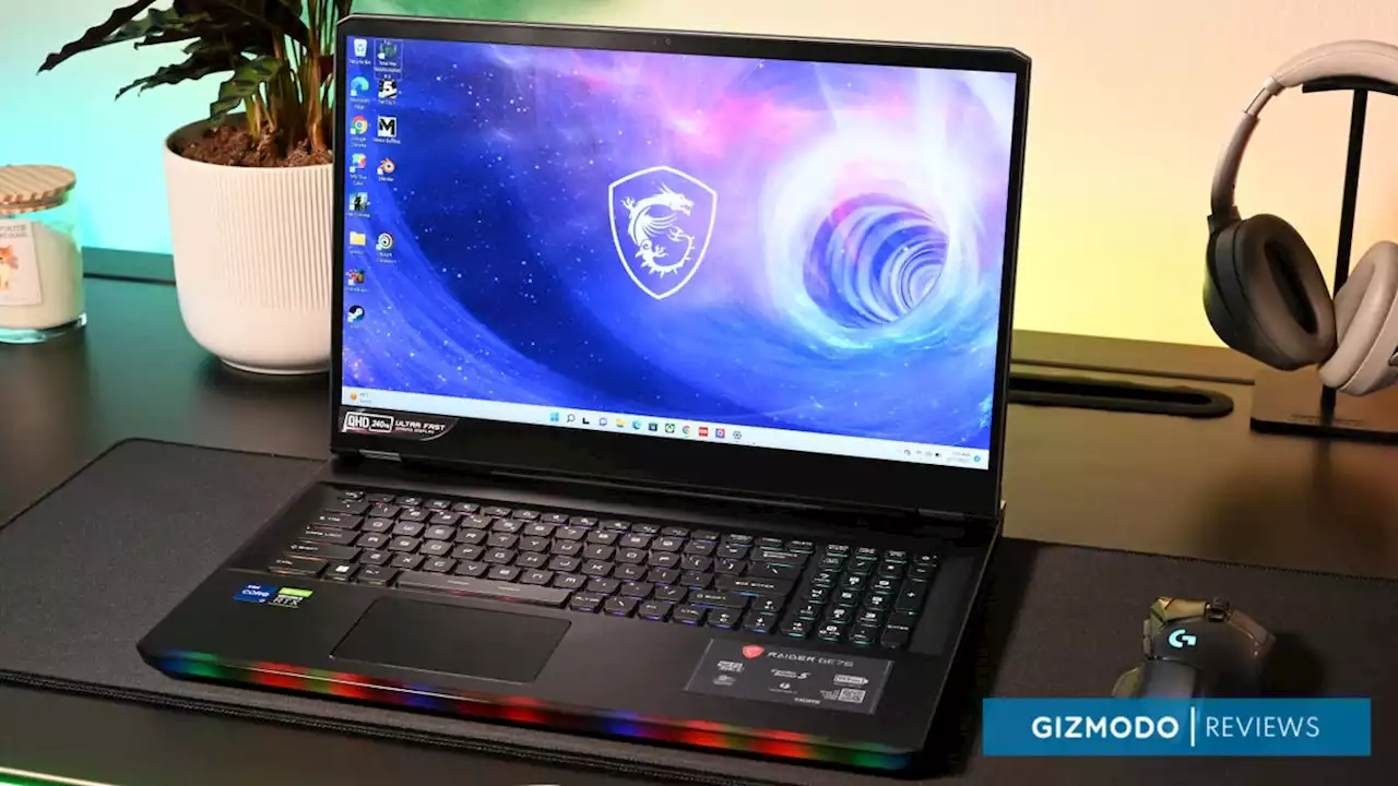 MSI's Raider GE76 Speeds Like—and Costs as Much as—a Car