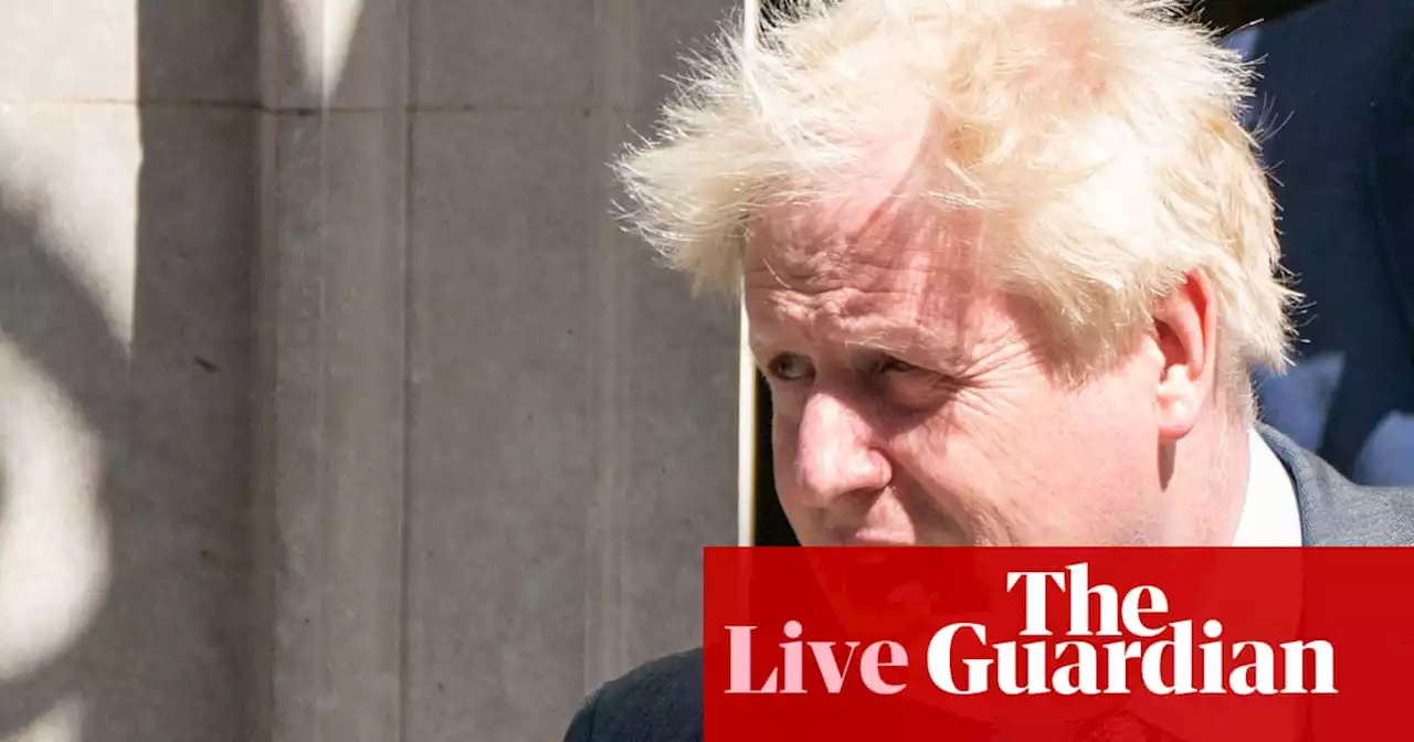 PMQs: Boris Johnson to face Keir Starmer as inflation hits 40-year high and rail strikes continue – UK politics live