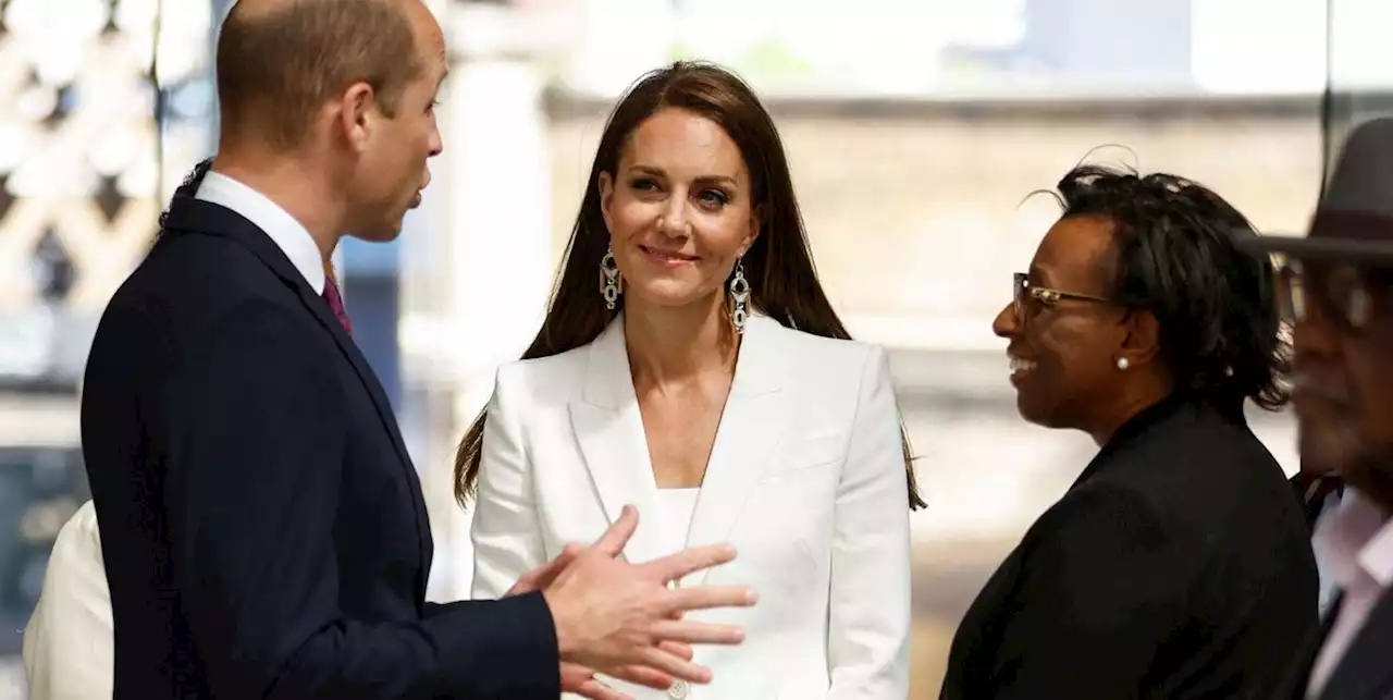 Duchess Kate Is Lovely in a White Suit to Celebrate Windrush Day