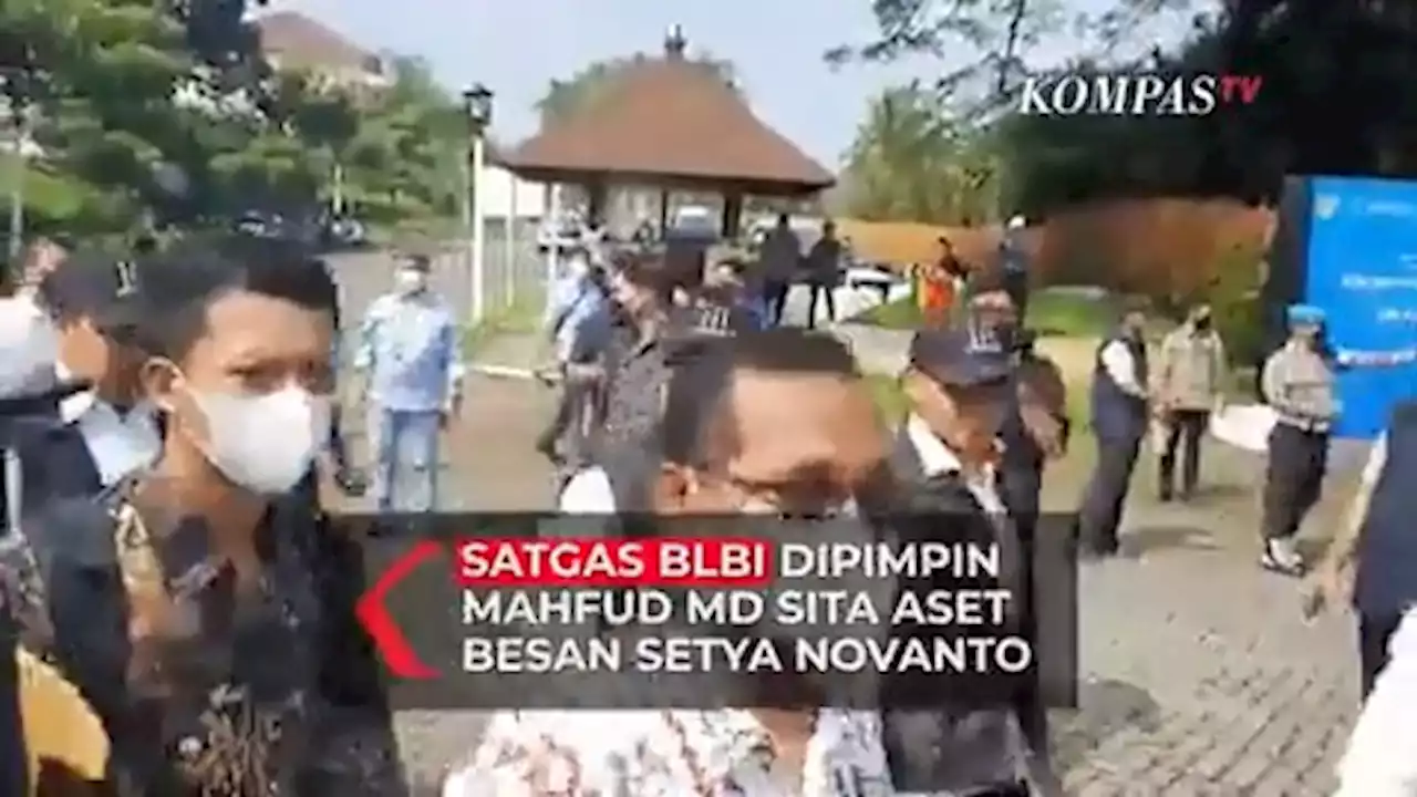 Mahfud MD Pimpin Satgas BLBI Sita Aset Besan Setya Novanto di Bogor