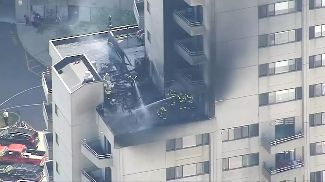 Trapped Residents Rescued From High-Rise Fire in Revere, Mass.