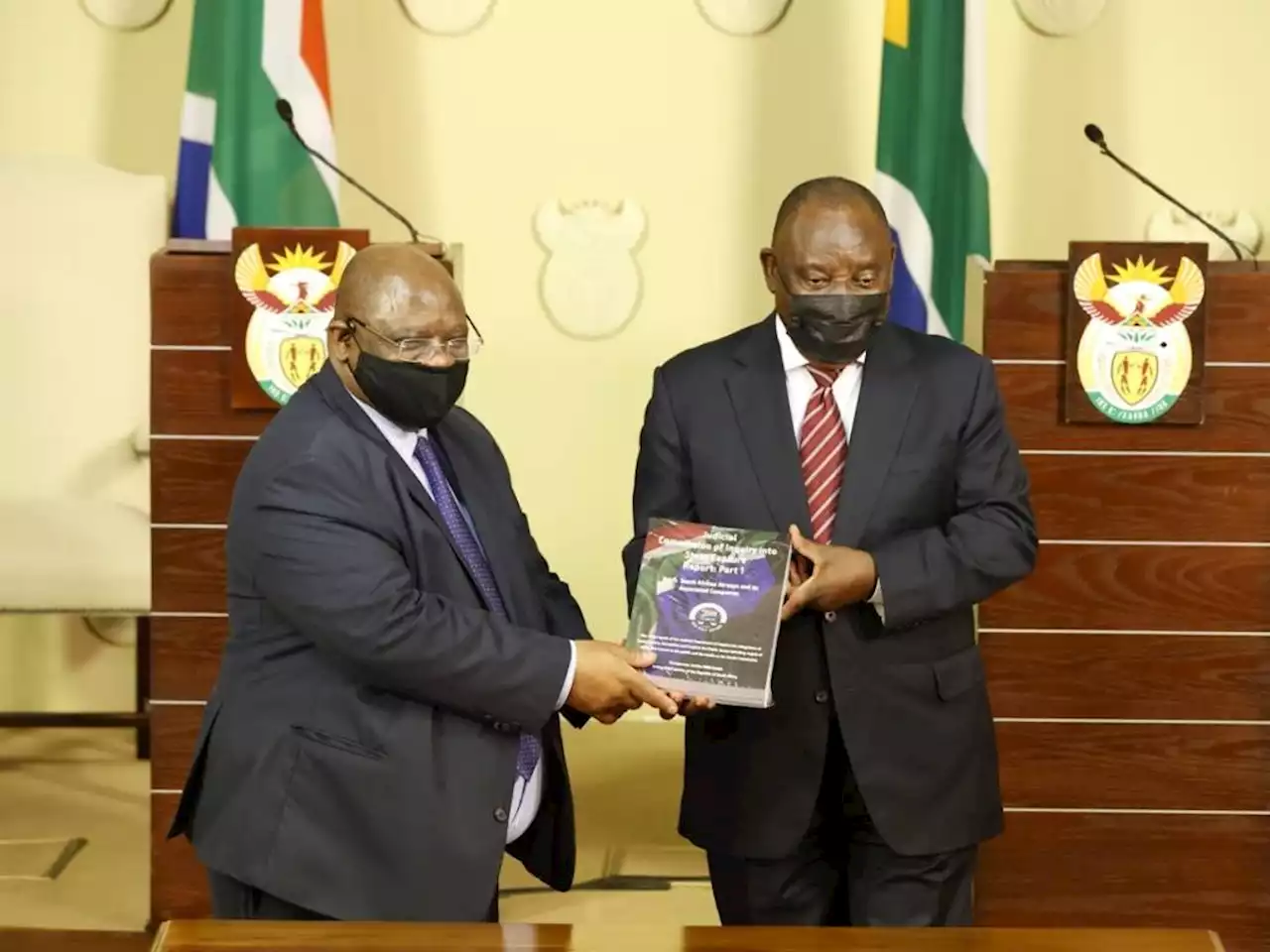 LIVE | Handover of Zondo report delayed to after 18:30 - Presidency spokesperson | News24