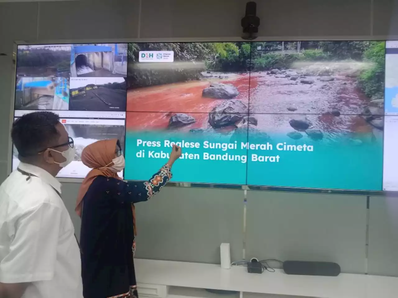 Air Sungai Cimeta Jadi Merah Darah, DLH Jabar Sebut Tidak Mengandung B3