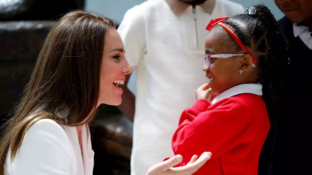 William and Kate honour Windrush generation at memorial unveiling