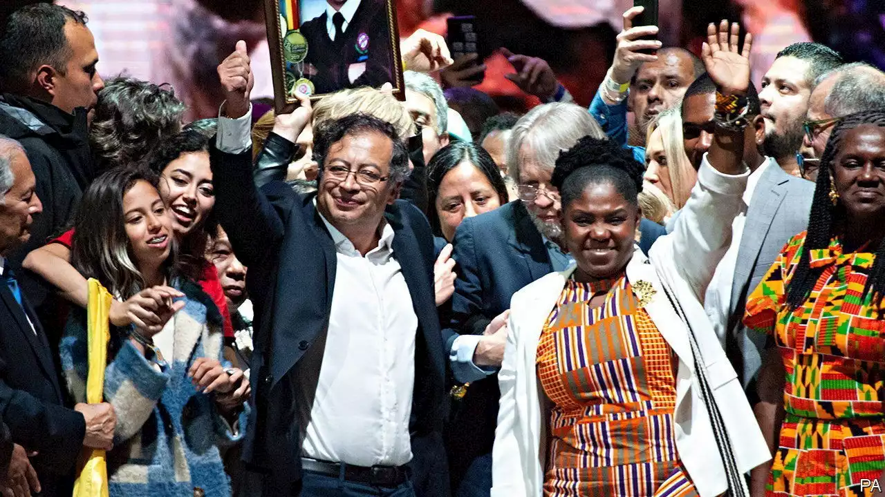 A former leftist guerrilla wins Colombia’s election