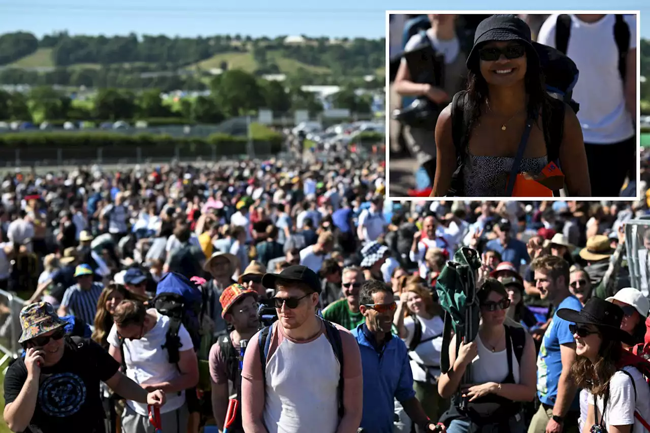 Thousands of Glasto fans to bask in 28C sun… but it could turn into a mud bath