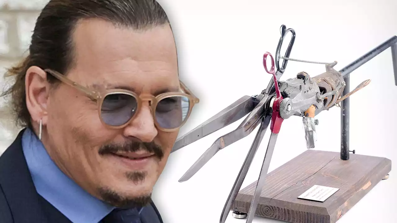 Johnny Depp's 'Edward Scissorhands' Prop Doubles in Auction Value After Trial