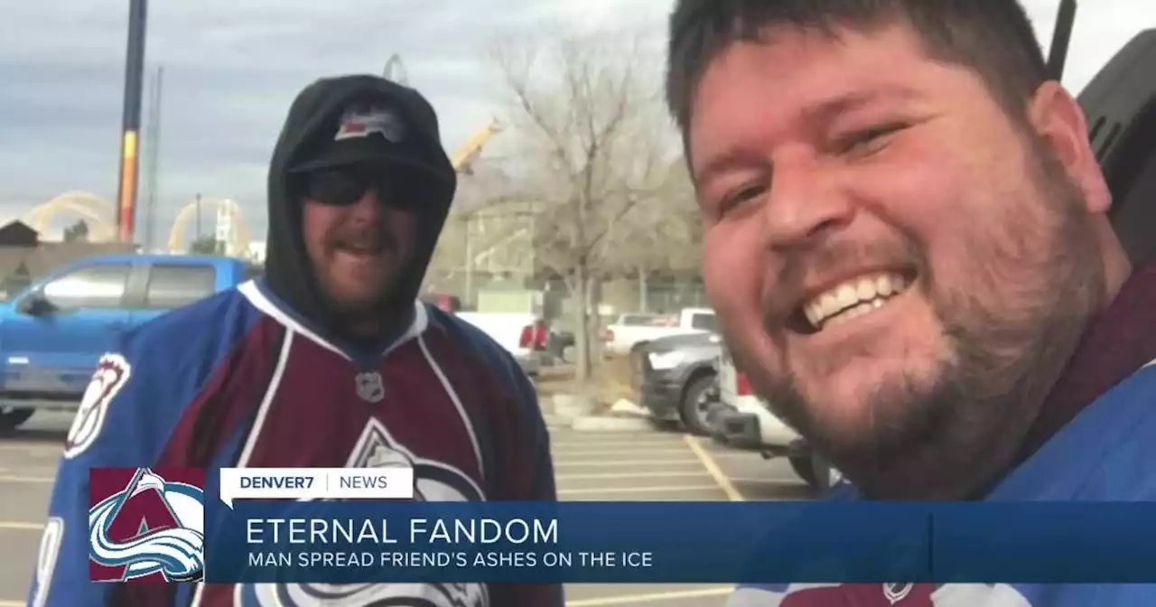 Avs fan banned from Avalanche events after spreading ashes on ice