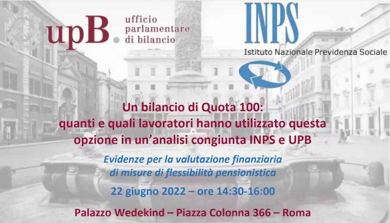 Inps, un bilancio di Quota 100