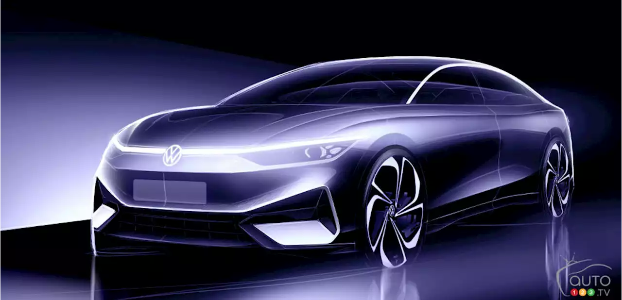 Volkswagen shares sketches of future ID. Aero | Car News | Auto123