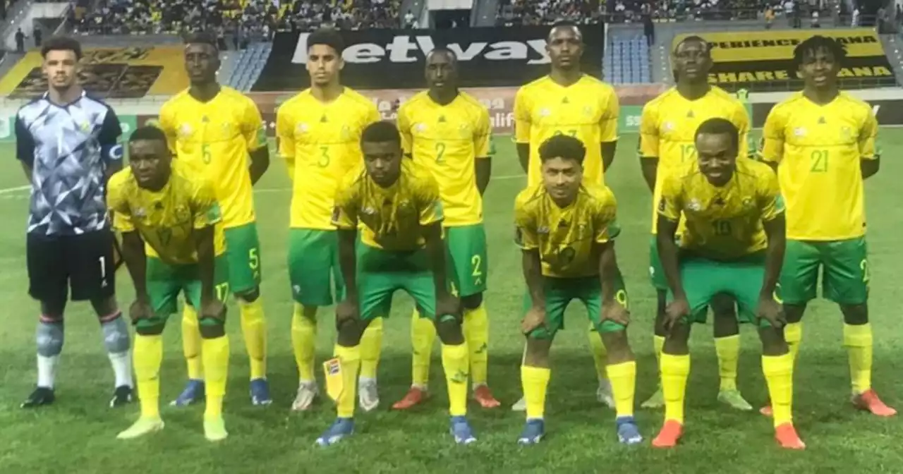 Bafana climb up FIFA rankings despite losing to Morocco in AFCON qualifier