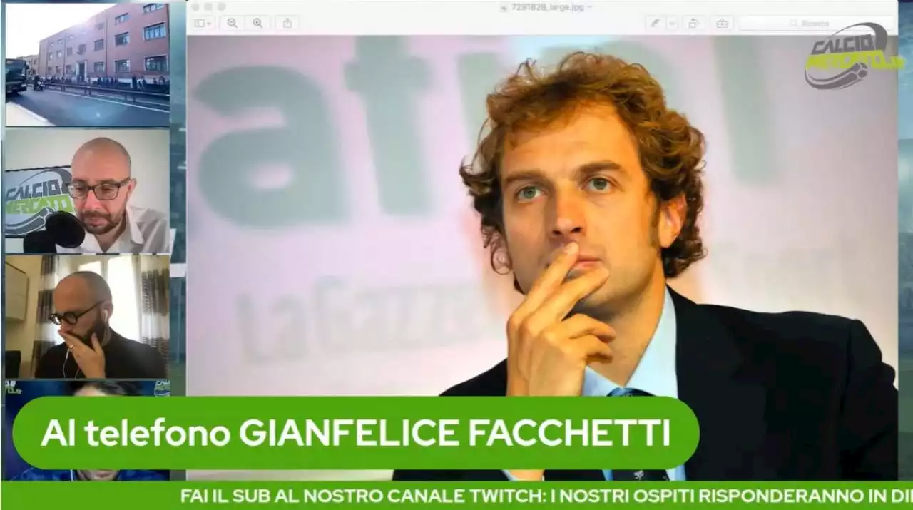 CMIT TV | Gianfelice Facchetti: 'Nel prossimo anno, Suning deciderà se continuare' - Calciomercato