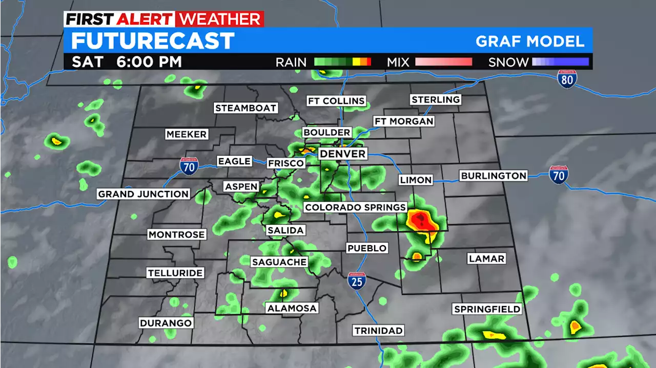 Denver Weather: Rain Is Possible Thursday And Friday, Many Areas Won't Get Wet Until The Weekend