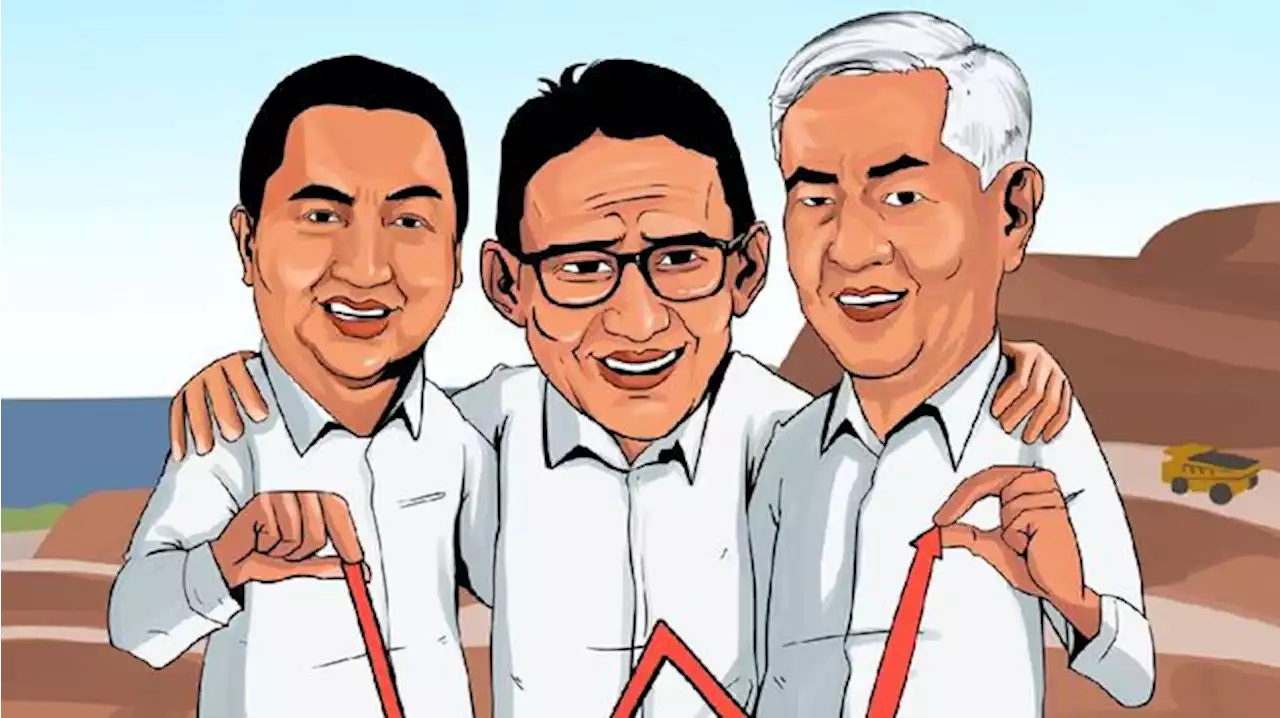 Kompak Lego MDKA, Boy Thohir dan Sandiaga Cs Cuan Rp 85 M