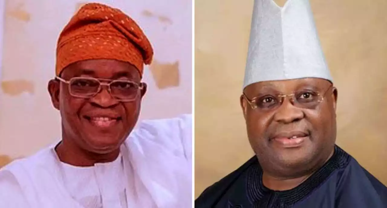 Osun 2022: Governance not dancing competition — Oyetola to Adeleke