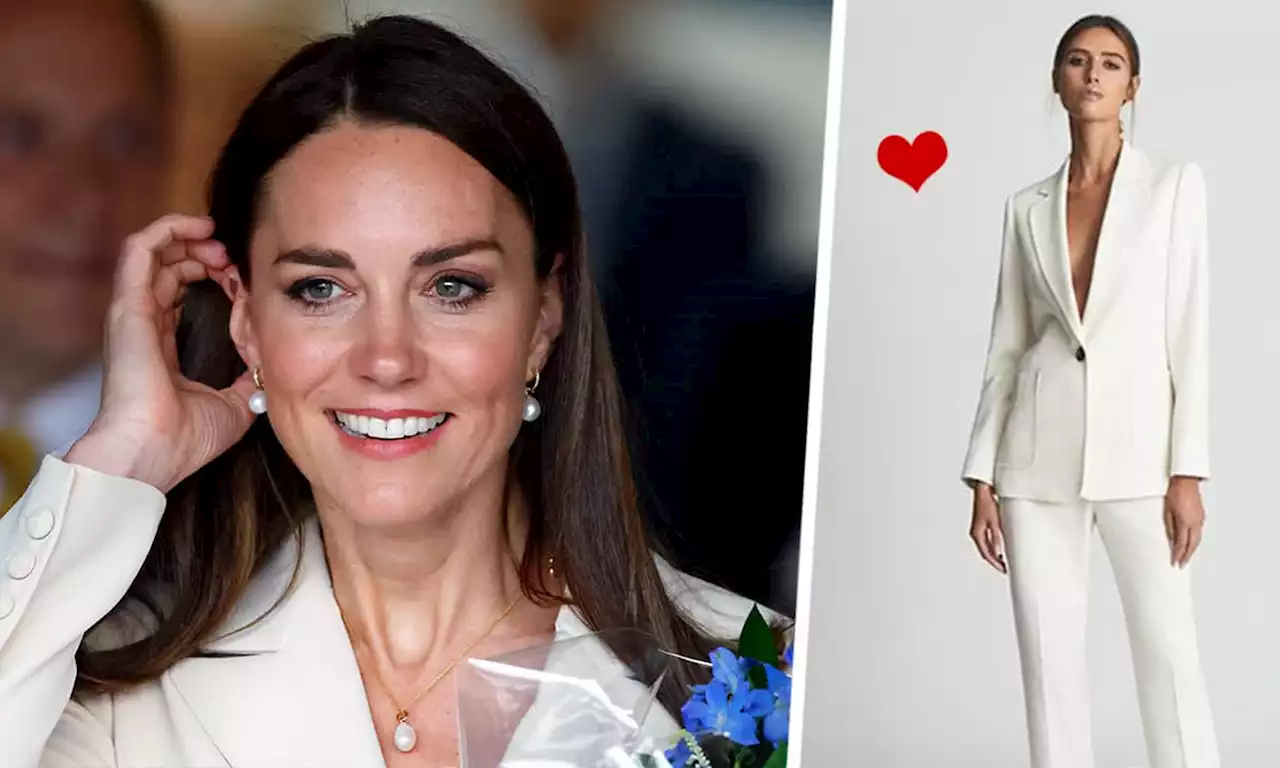 Kate Middleton's white trouser suit - 7 lookalikes we've found that are a whole lot cheaper