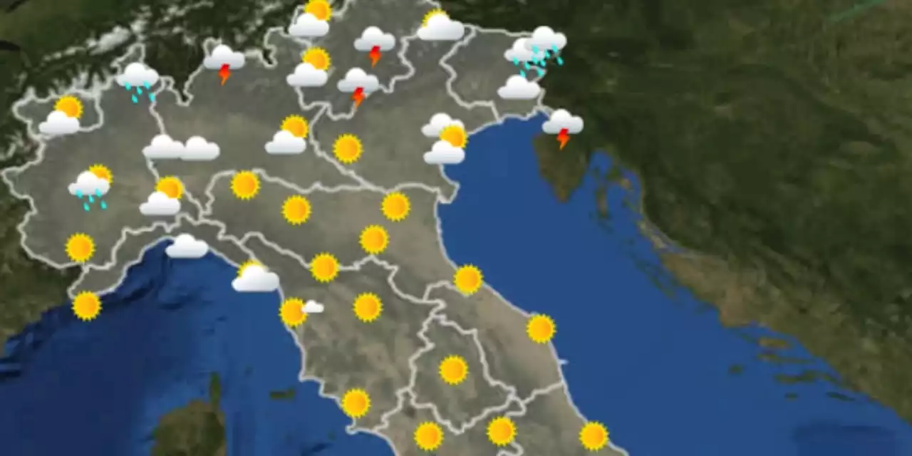 Le previsioni meteo per venerdì 24 giugno - Il Post