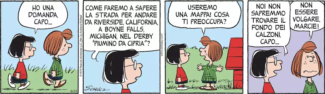 Peanuts 2022 giugno 23 - Il Post