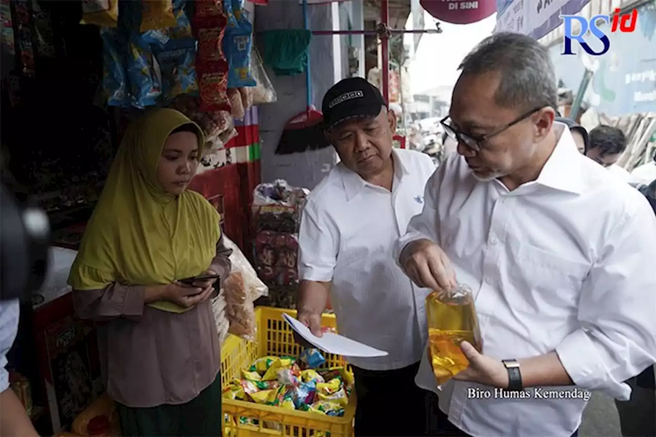 Mendag Pastikan Migor Rp 14 Ribu Sudah Ada di 13.968 Warung