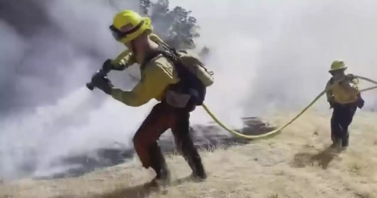 Fires keep crews busy as extreme heat cooks Bay Area