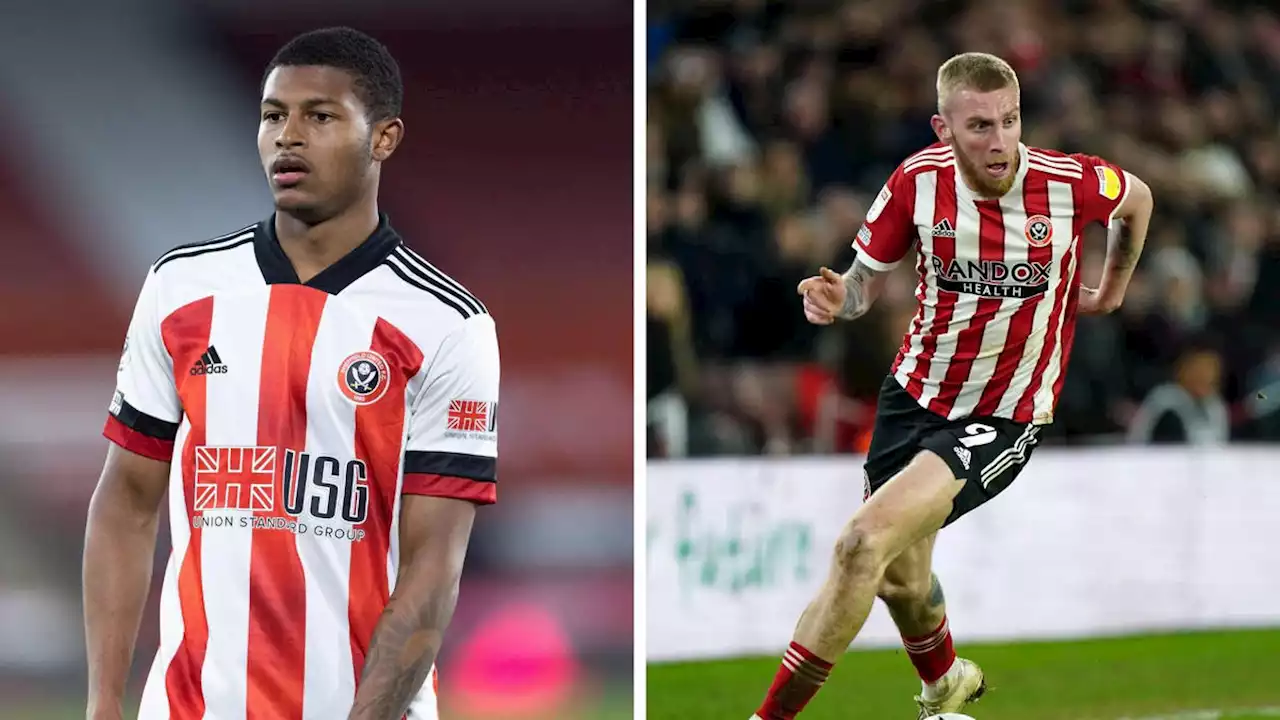 Sheffield United players Rhian Brewster and Oli McBurnie charged after play-off trouble