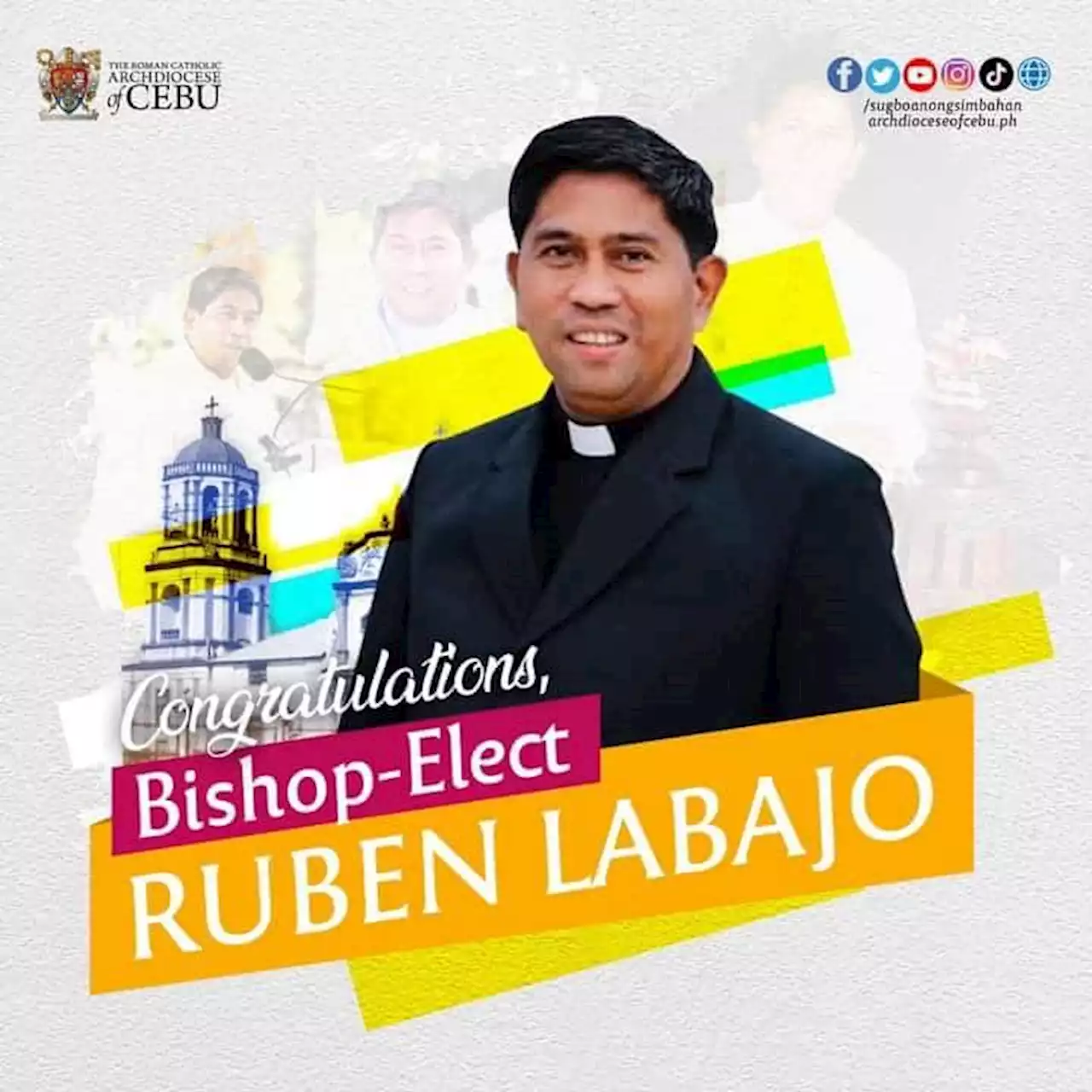 Pope appoints Labajo as auxiliary bishop of Cebu